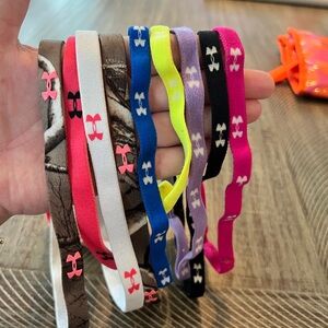 Bundle of 9 Under Armour headbands